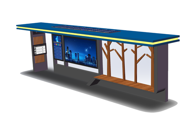 公交站台灯箱