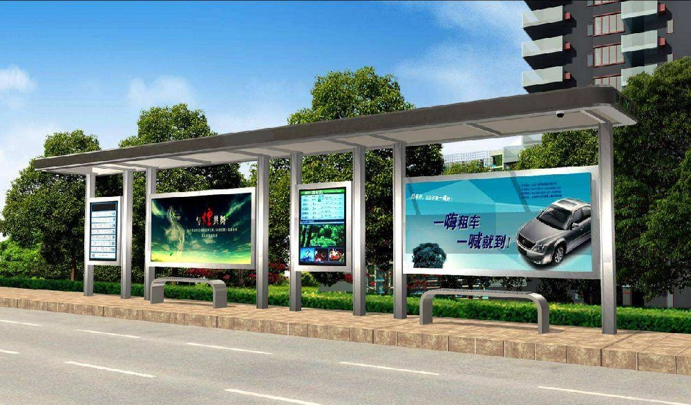 新款城市候车亭